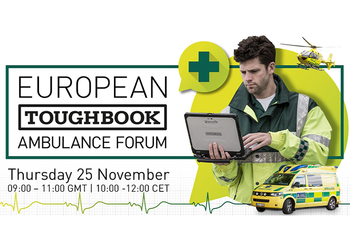 foto noticia TOUGHBOOK EXPONE LOS RETOS TECNOLÓGICOS DE LOS SERVICIOS DE EMERGENCIA EN EL EUROPEAN TOUGHBOOK AMBULANCE FORUM.